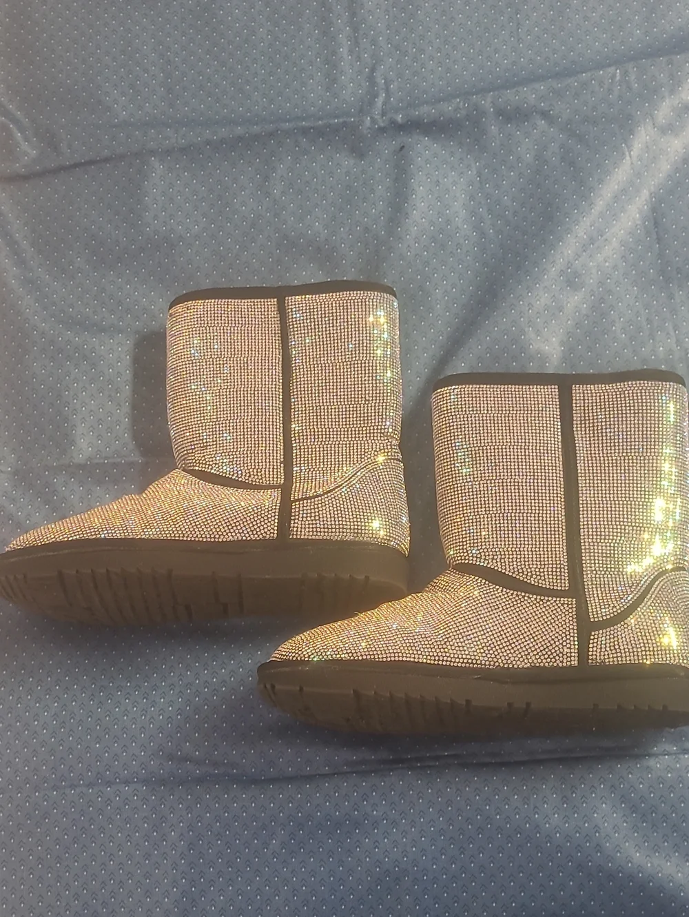 Hot Tomato Chrystal Rhinestone Boots